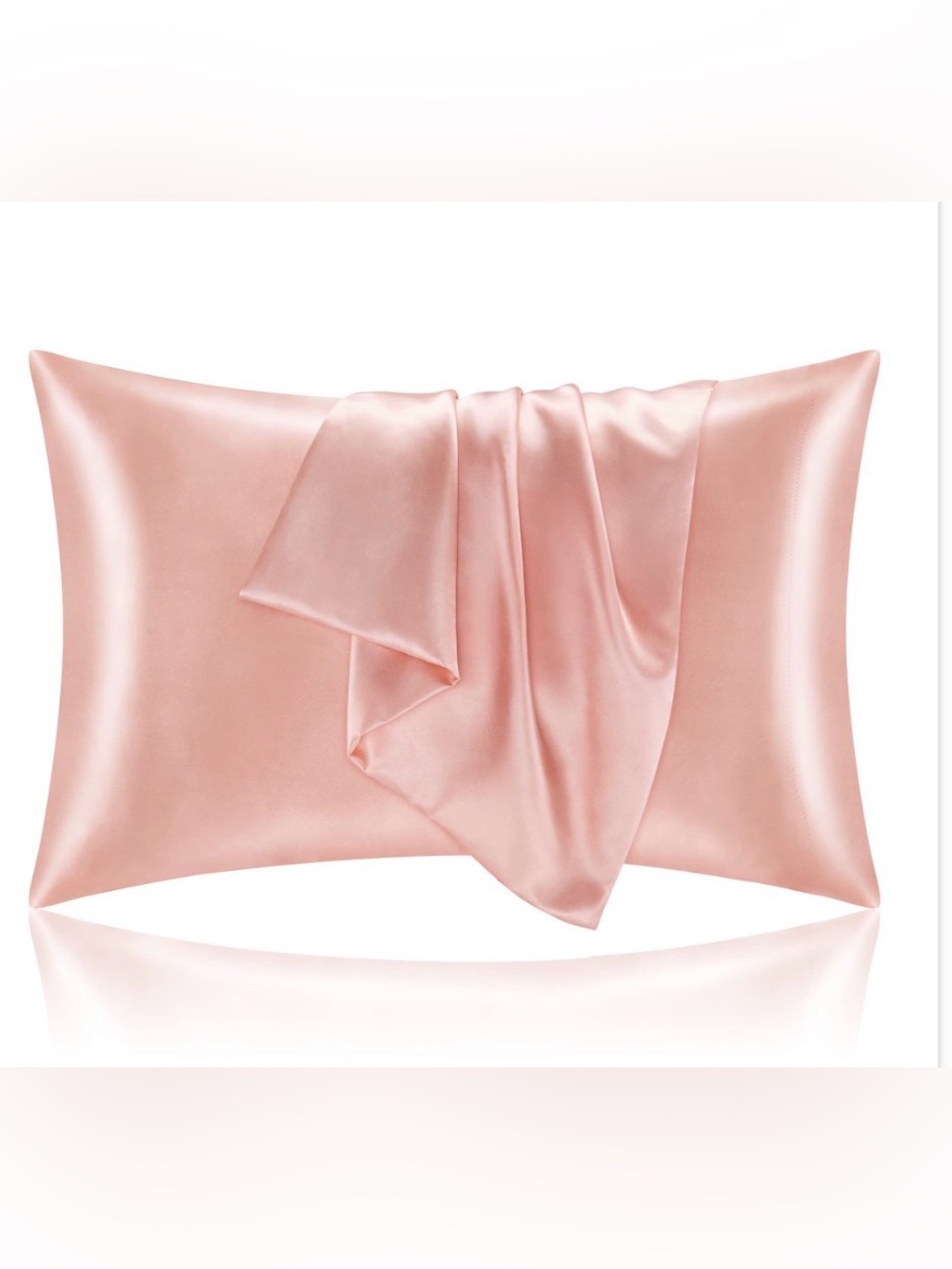Silky Satin Pillowcase Set - Blush Pink